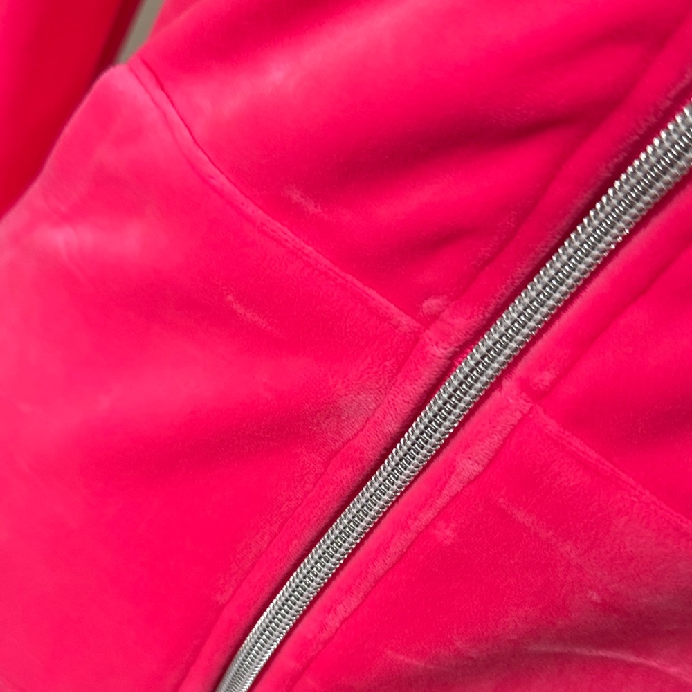 Paris Hilton Pink Hooded Jacket with Star Sleeve Detail - Picture 3 of 5